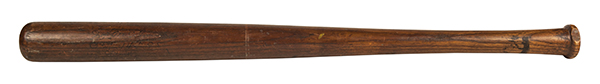 Christy Mathewson 1905 World Series Game-Used Bat