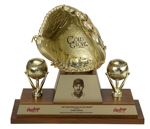 Ichiro Suzuki 2001 Gold Glove Award