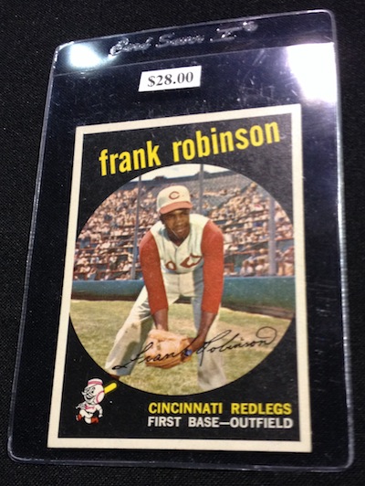 Sold at Auction: (VGEX) 1959 Topps Frank Robinson #435 Baseball Card