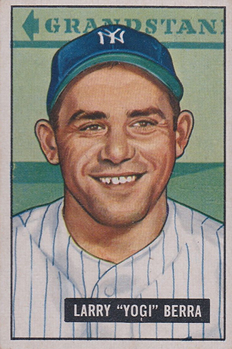 1958 Topps Yogi Berra #370 & 1948 Bowman Yogi Berra #6 Baseball Cards