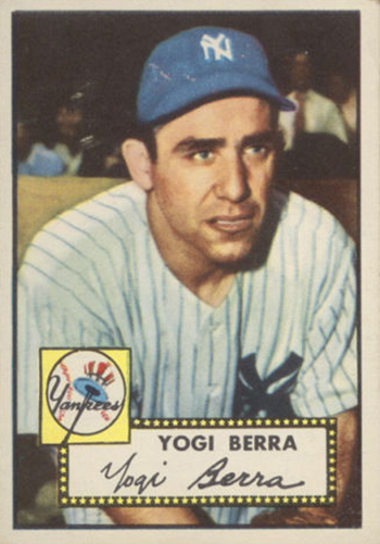 2015 Topps Yogi Berra Famous Quotes Posters and Cards