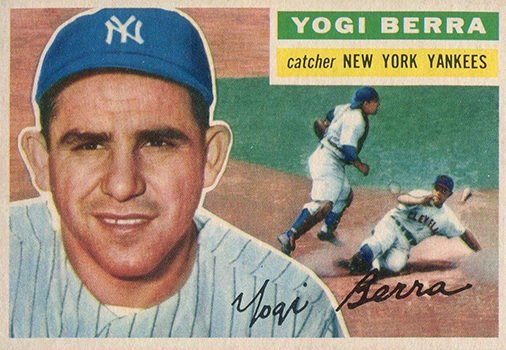 Yogi Berra Autographed 3x5 Index Card New York Yankees Best Wishes  Vintage Beckett BAS #10541088