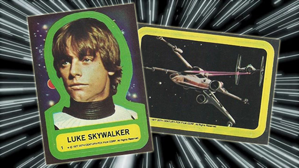 1977 Topps Star Wars Stickers Header