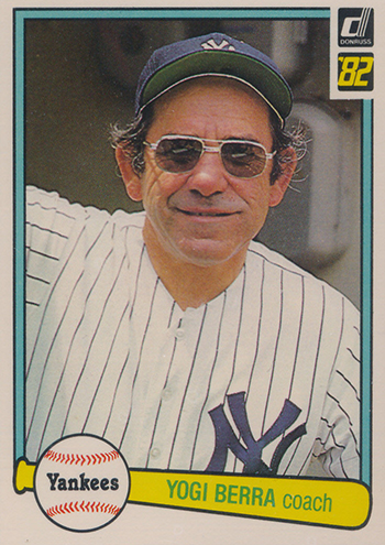 1982 Donruss Yogi Berra