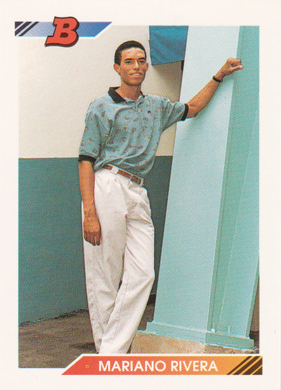 1992 Bowman 302 Mariano Rivera