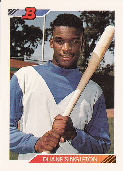 1992 Bowman 679 Duane Singleton