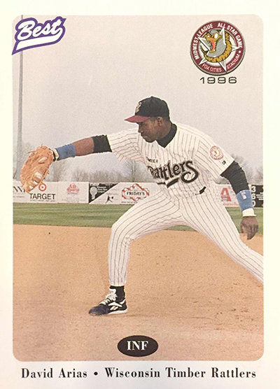 1996 Wisconsin Timber Rattlers Best David Ortiz