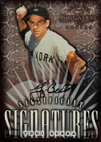 The Ins and Outs of Yogi Berra Autograph Cards