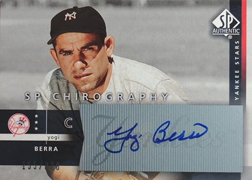 Yogi Berra - Autographed Signed Baseball