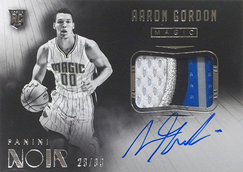 2014-15 Panini Noir Basketball Rookie Patch Autographs Gallery