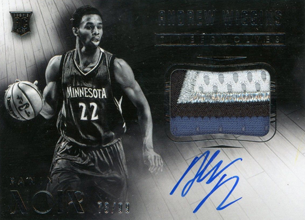 2014-15 Panini Noir Basketball Rookie Patch Autographs Gallery
