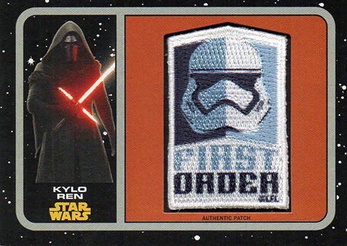 2015 Star Wars Journey to the Force Awakens Patch Cards