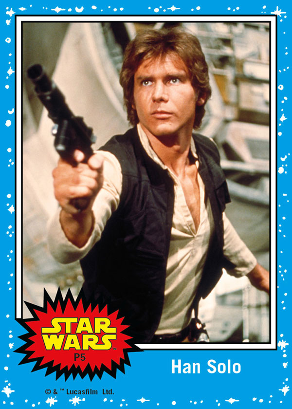 1/1Superfractor Topps Star Wars Han Solo