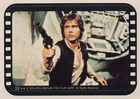 Sticker #8 Grand Moff Tarkin 1977 Topps Star Wars Series 1 