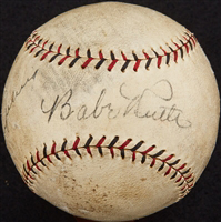 Babe Ruth Signed Ball