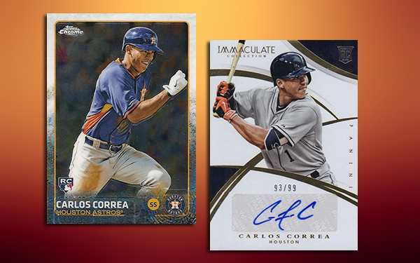 Carlos Correa Rookie Cards Checklist, Top Autographs, RC Guide, Gallery
