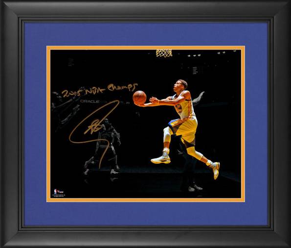 Autographed Golden State Warriors Stephen Curry Fanatics Authentic