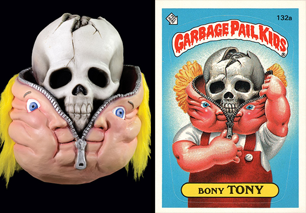 Garbage Pail Kids Boney Tony Halloween Mask