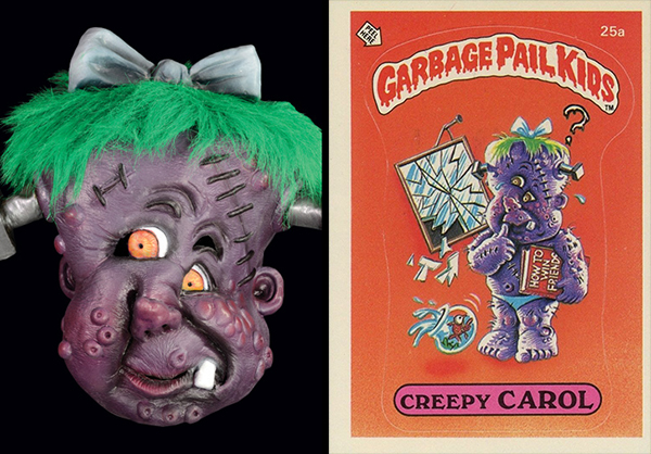 Garbage Pail Kids Creepy Carol Halloween Mask
