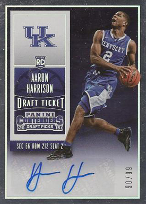 15-16 Con Dr CT Auto 101 Aaron Harrison Ball Two Hands 99