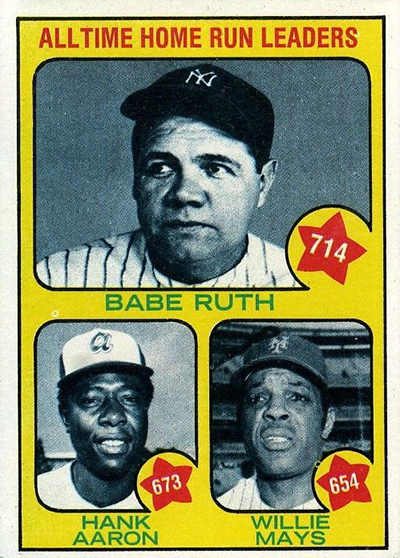 1973 All-Time Home Run Leaders