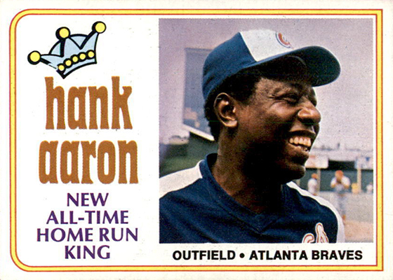 1974 Topps Hank Aaron 1