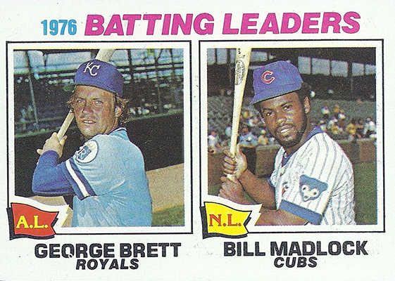 1977 Batting Leaders