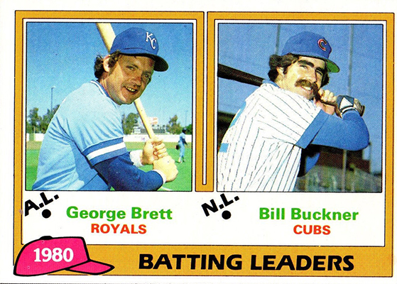 1981 Batting Leaders