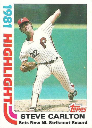 1982 Steve Carlton Highlight