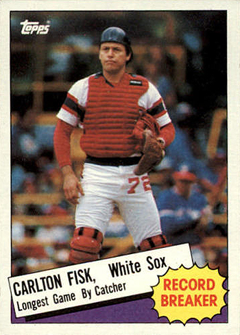 1985 Carlton Fisk RB