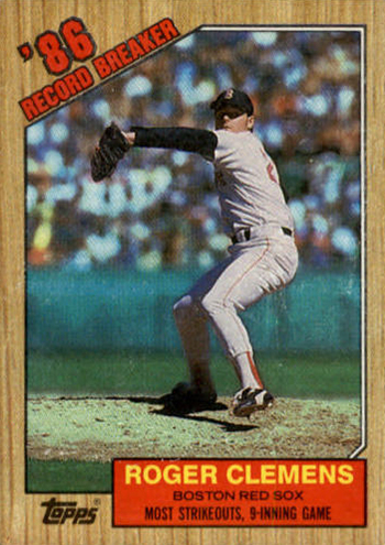 1987 Roger Clemens RB