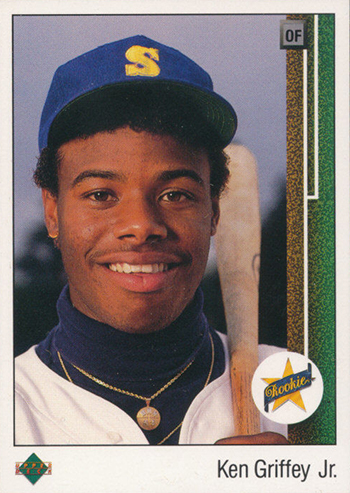 topps all star rookie ken griffey jr