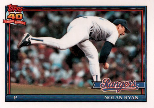 1991 Nolan Ryan