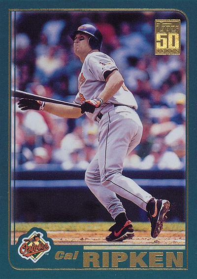 2001 Cal Ripken Jr