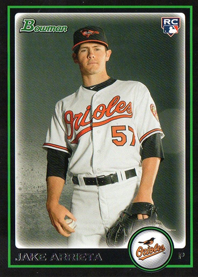 2010 Bowman Draft Jake Arrieta RC