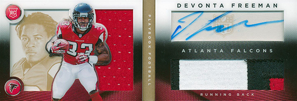 2014 Panini Playbook DeVonta Freeman