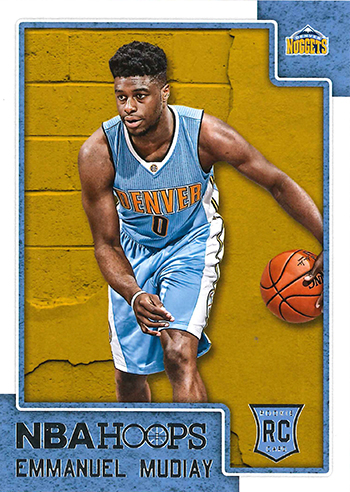 2015-16 NBA Hoops 294 Emmanuel Mudiay