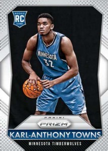 2015-16 Panini Prizm Basketball Base Rookie Towns