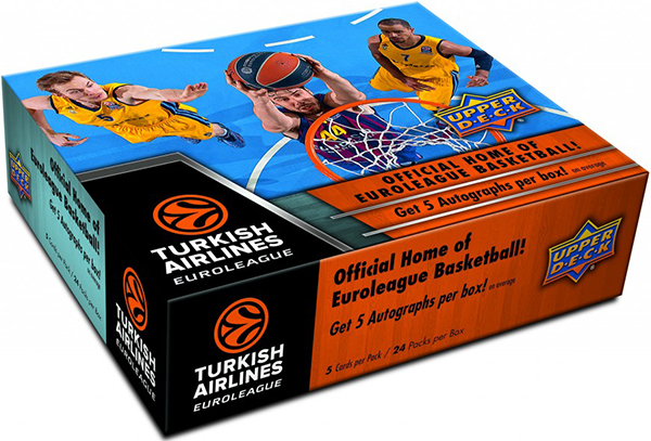2015-16 Upper Deck Euroleague Basketball Box