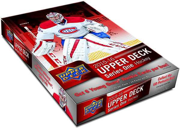 2015-16 Upper Deck Series 1 Hockey Hobby Box