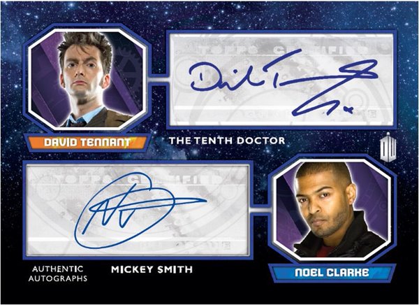 2015 T Doctor Who Dual Auto Tennant Clarke