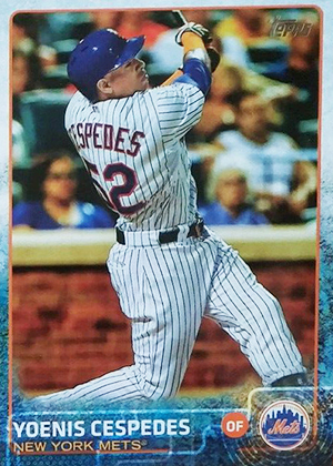 2015 TU 155 Yoenis Cespedes