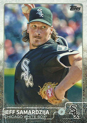  2014 Topps Baseball Card #239 Jeff Samardzija