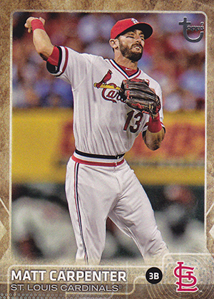 2015 TU WM TB Matt Carpenter