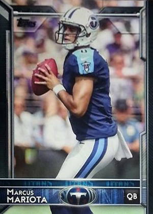 2015 Topps Football Retail Variation 429 Marcus Mariotta