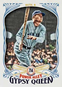 2016 Topps Gypsy Queen Baseball Power Alley Babe Ruth