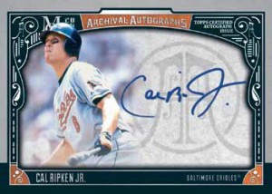2016 Topps Museum Collection Baseball Archival Autographs