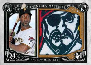 2016 Topps Museum Collection Baseball Momentous Material