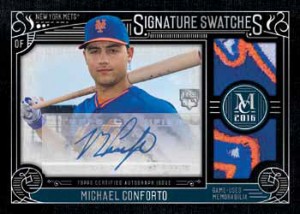 2016 Topps Museum Collection Baseball Signature Swatches Dual Relic Autograph