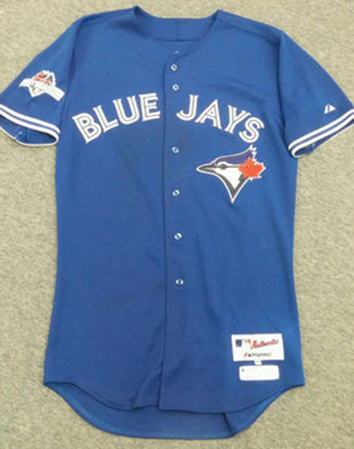 jose bautista game worn jersey